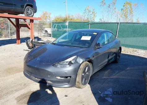 2022 Tesla Model 3 Long Range Dual Motor All-Wheel Drive from USA, damaged, VIN 5YJ3E1EB6NF237261